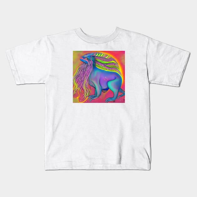 The Bunyip of the Billabong Kids T-Shirt by PaulWebster